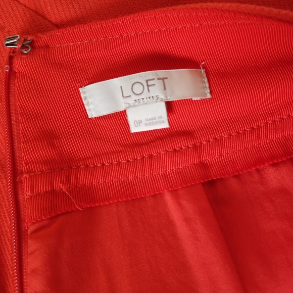 Burnt Orange Skirt - Picture 3 of 4